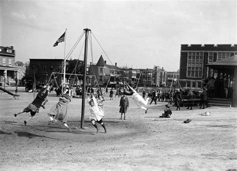 47 dangerous old playgrounds that our great-grandparents somehow survived - Click Americana