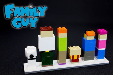 Brick Buddies- Family Guy | Lego projects, Lego tv, Lego creations