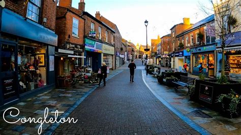 A walk through CONGLETON - Cheshire - England - YouTube