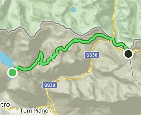 Alta Via dell'Ortles, Segment 7: Lake Cancano - Stelvio Pass, Lombardy, Italy - Map, Guide ...