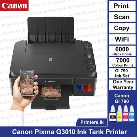 Canon G3010 Ink Tank Printer- [Print | Scan | Copy | Wireless | One ...