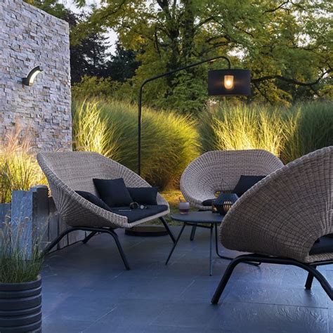 Salon de jardin en rotin Sulana, Salon de jardin Castorama - Iziva.com | Patio, Modern patio ...