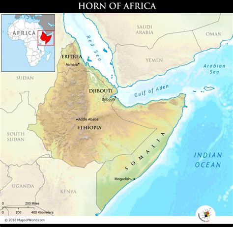 What region is called the Horn of Africa? - Answers | Horn of africa ...