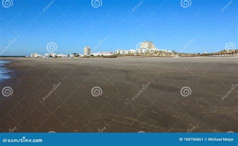 Monte Gordo Beach in Portual Stock Image - Image of landscape, algarve ...