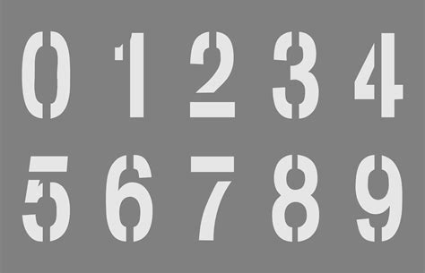 7 best images of printable number stencil 2 number 2 - numbers coloring ...