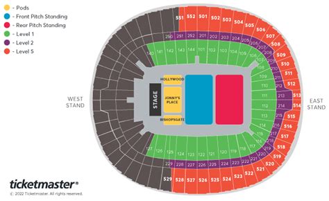 Msg Seating Chart Harry Styles