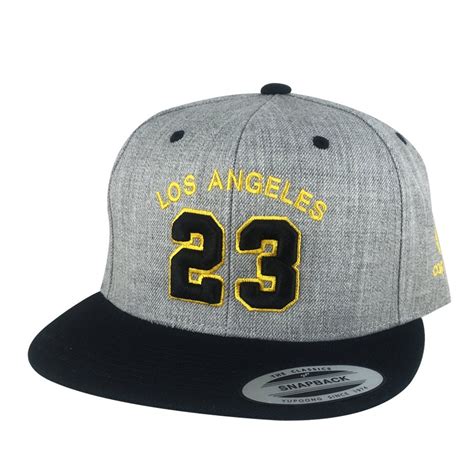 Custom Embroidery Snapback Hat Yupoong Classic Los Angeles 23 - Etsy