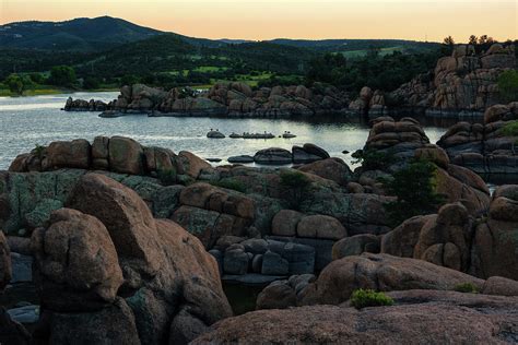 Colors of Sunset at Watson Lake Photograph by Billy Bateman - Fine Art America