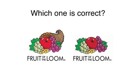 Man points out 'Fruit of the Loom' logo has never had a cornucopia