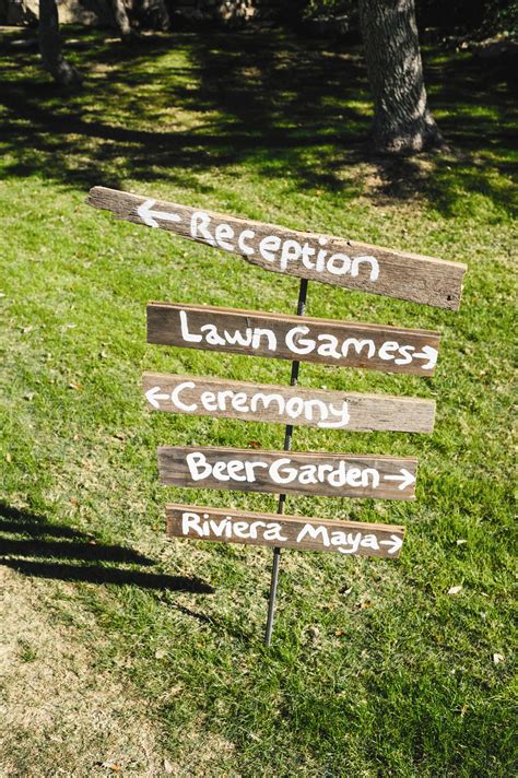 Wooden Wedding Signs