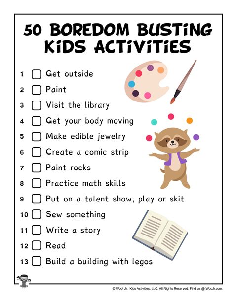 Fun Activities for Bored Kids | Woo! Jr. Kids Activities : Children's Publishing