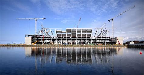 14 stunning latest images of new Everton stadium work at Bramley-Moore ...