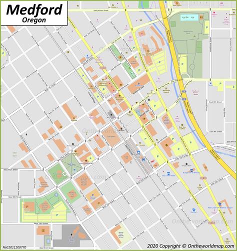 Medford Map | Oregon, U.S. | Discover Medford with Detailed Maps