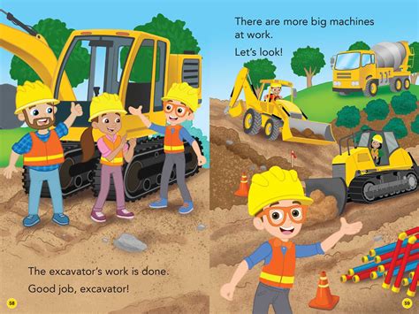 Blippi: I Can Drive an Excavator, Level 1 | Book by Marilyn Easton, Adam Devaney | Official ...