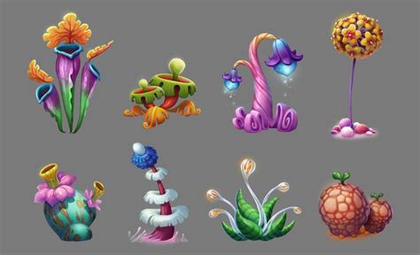 Extraterrestrial Plants by https://www.deviantart.com/fancypancakes on ...