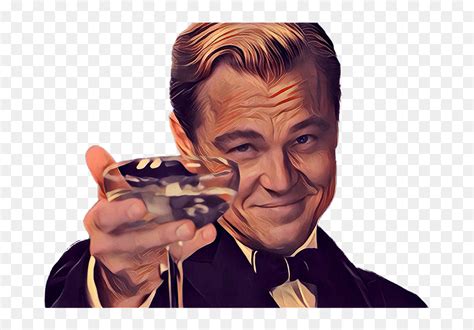 Inner Gatsby Head - Leonardo Dicaprio Cheers Png, Transparent Png - vhv