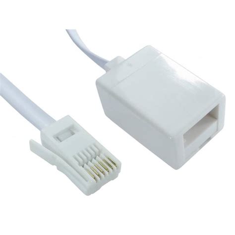 Telephone / Modem Extension Cable - 2m