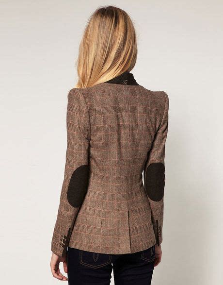 Blazer with elbow patches ladies shoes – how to wear cardigan with suit ...