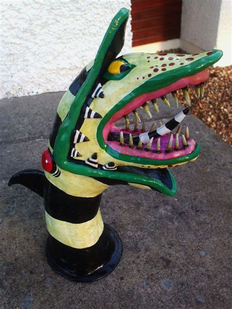 Beetlejuice Inspired Hand Made/Painted Sandworm Sculpture. | Etsy | Beetlejuice halloween ...