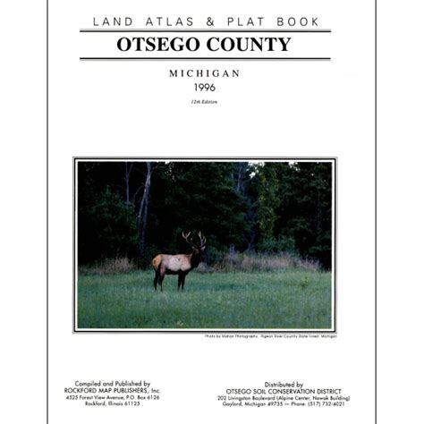 Michigan - Otsego County Plat Map & GIS - Rockford Map Publishers