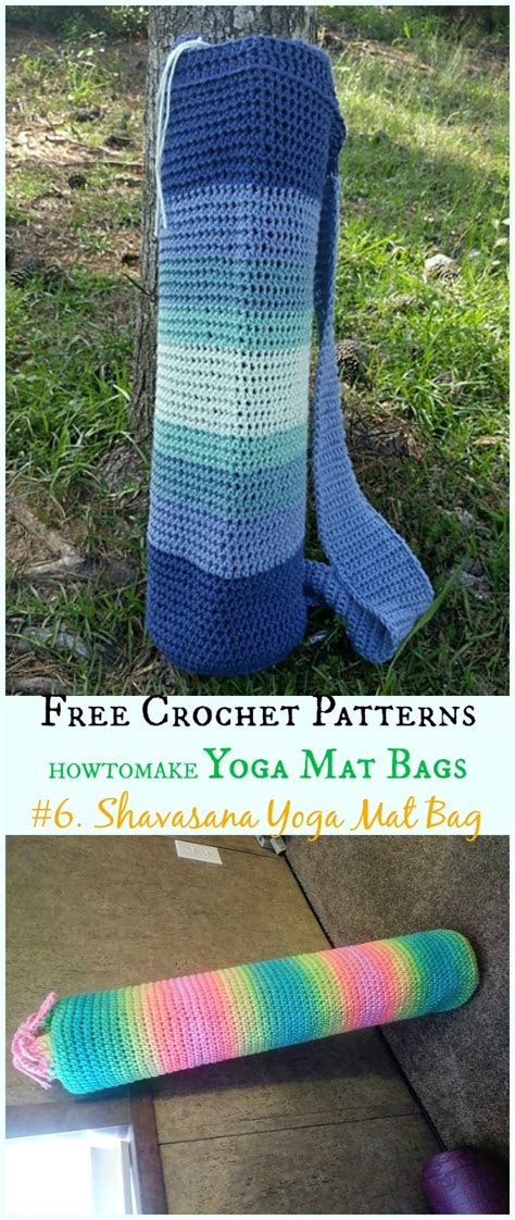 Crochet Yoga Mat Bag Free Patterns