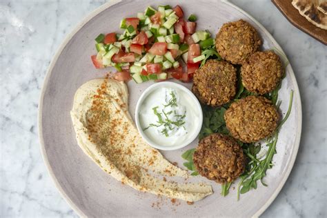 Homemade Falafel & Israeli Salad - Bobby Berk