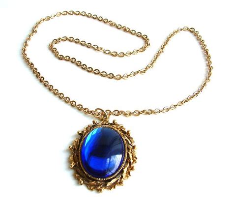 Enchanting Blue Stone Pendant Necklace | GlitzUK | Flickr