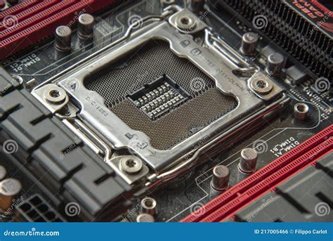 Cpu socket motherboard 2 stock photo. Image of micro - 217005466