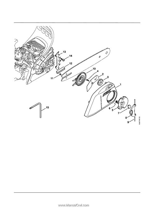 Stihl MS 211 C-BE | Parts Diagram - Page 15