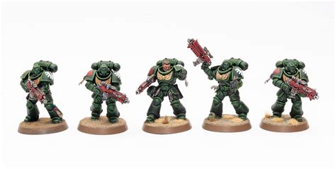 Showcase: Dark Angel Primaris Intercessors - Tale of Painters