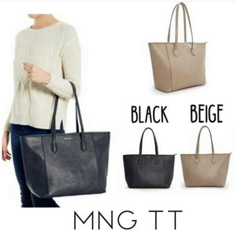 MNG TOTE BAG, Women's Fashion, Bags & Wallets, Tote Bags on Carousell