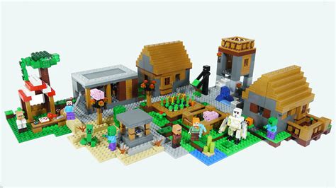 LEGO Minecraft Village - a photo on Flickriver