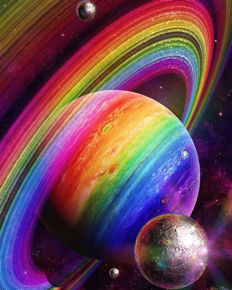 The Final Frontier 🖖 on Instagram: “Rainbow of Planets 🌈🌈” | Elmas ...