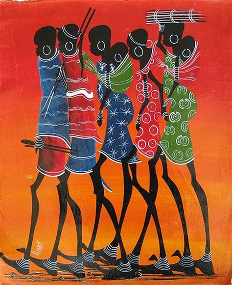 Tanzania, Africa travel guide | African art paintings, African paintings, Africa art