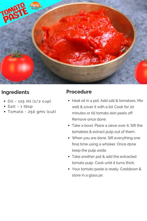 How to Make Tomato Paste - No Preservatives - Tasted Recipes