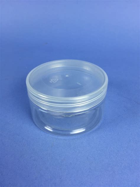 Clear PET Plastic Jar 100ml PN100D - Bristol Plastics & Containers ...