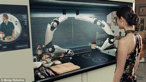 Need a hand in the kitchen? The robot arms that can prepare over 100 ...