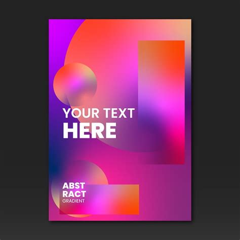 Premium Vector | Abstract Shapes Cover Template