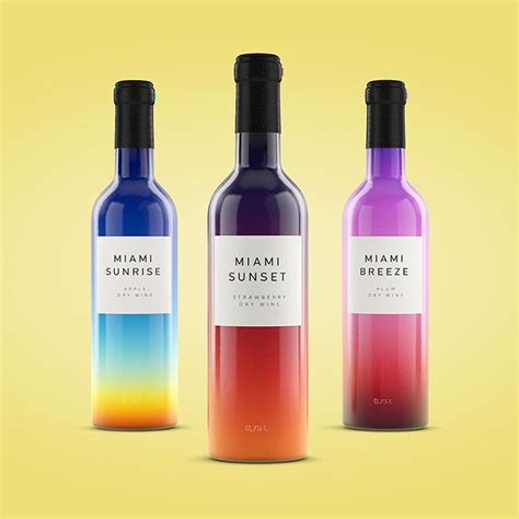 Miami Sky-Scape Inspired Wines by Designer Vlad Likh — KNSTRCT ...