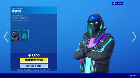 Cryptic skin - Fortnite Item Shop (2019-05-10) - YouTube