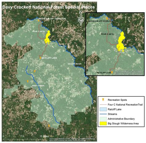 Davy Crockett National Forest Map - Maps Model Online