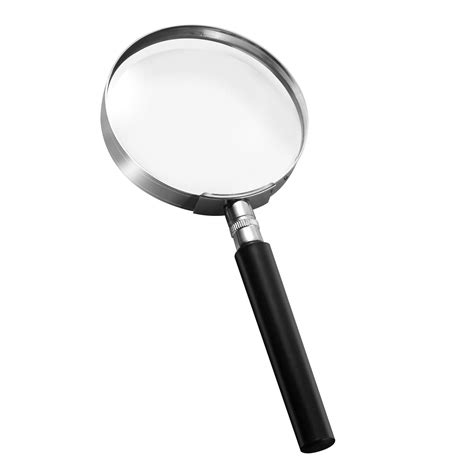 Insten Magnifying Glass 3" inches Ideal Size for Reading, 5X Handheld Magnifier Loupe for ...