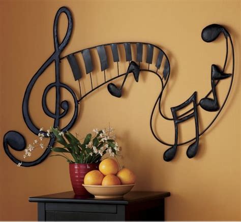 Music Themed Metal Wall Art / Metal wall art for both indoor and outdoor, a touch of style ...