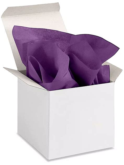 Tissue Paper Sheets - 15 x 20", Purple S-13177PUR - Uline