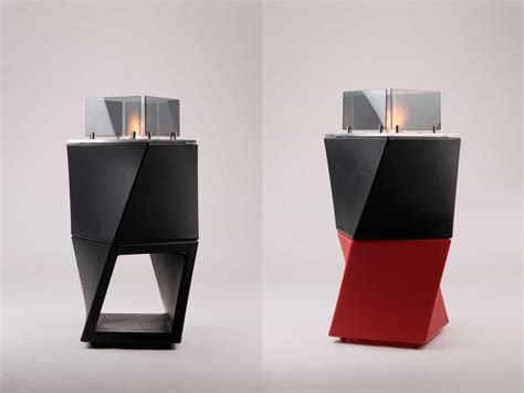 15 Bio Ethanol Fireplaces with Geometric Designs