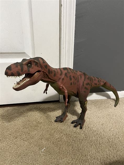 Mavin | Jurassic Park Kenner Electronic Red Tyrannosaurus Rex JP09 T ...