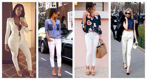 Looks com Calça Branca ⇒ Dicas de Como Usar em 2024!【 FOTOS