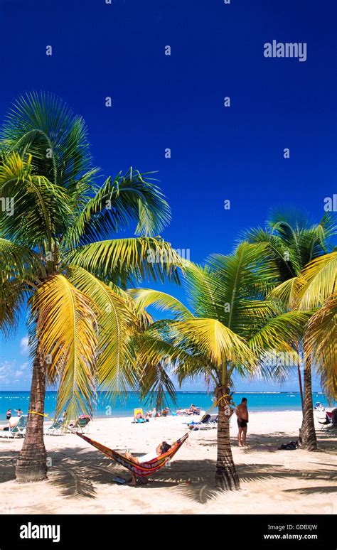 Luquillo Beach, Puerto Rico, Caribbean Stock Photo - Alamy