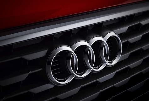 HD wallpaper: Audi, Emblem, Red, Rings, Logo | Wallpaper Flare