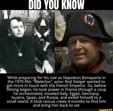 DID YOU KNOW While preparing for his role as Napoleon Bonaparte in the ...